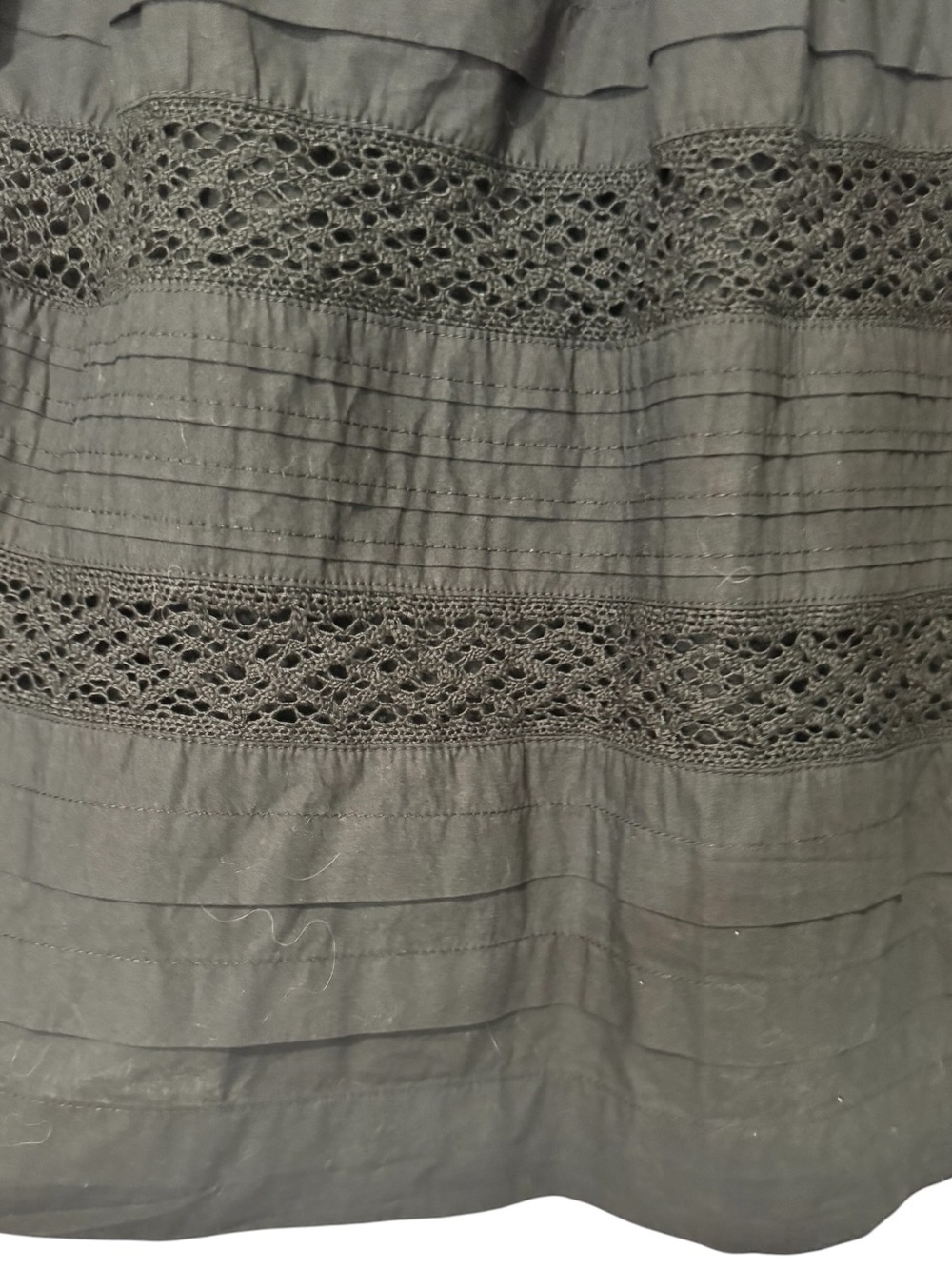 GAP Strapless Smocked Black Dress Small NWT - Picture 9 of 10